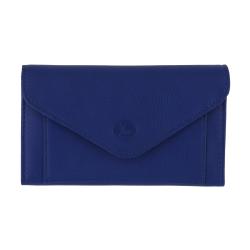 Portefeuille cuir - portefeuille bleu 469 Frandi