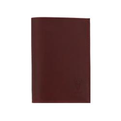 Portefeuille bordeaux en cuir pour homme et femme - Frandi 81929