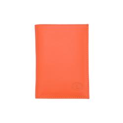 Portefeuille orange - portefeuille cuir de la marque Frandi