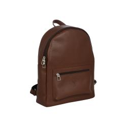 Sac a dos en cuir marron - Frandi 35997