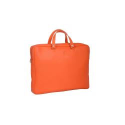 Sac business en cuir orange - Frandi 35998