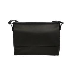 Sac cuir - Sacoche cuir noir haut de gamme - Frandi 81664