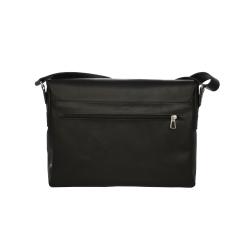 Sac cuir - Sacoche cuir noir haut de gamme - Frandi 81664