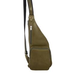 Sac holster en cuir kaki 5655