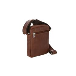 Sac homme cuir cognac -5978