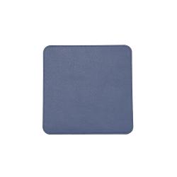 Tapis de souris en cuir bleu