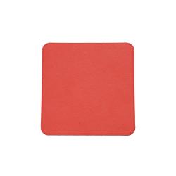 Tapis de souris en cuir rouge