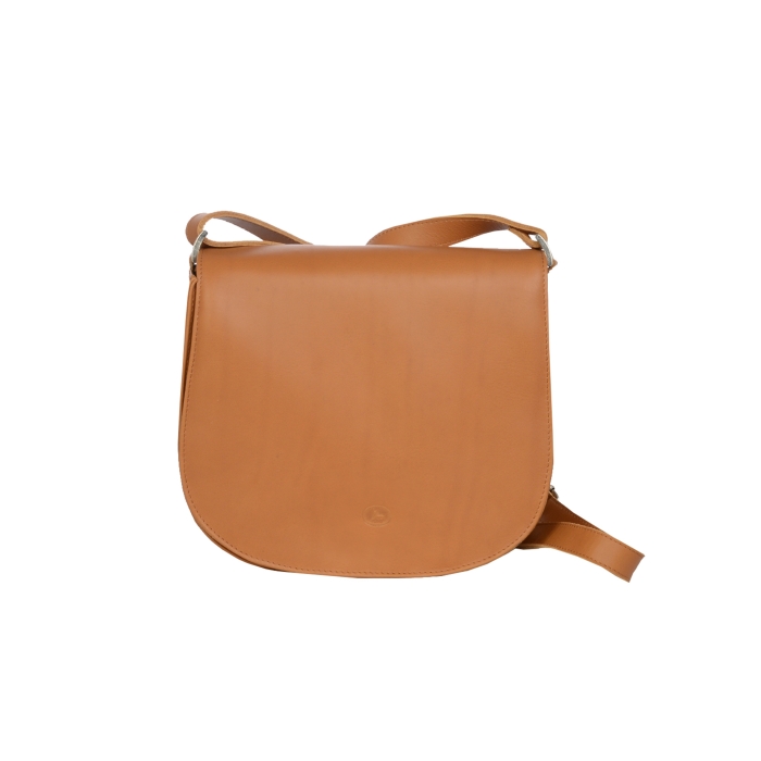 Sac cuir camel pour femme Frandi