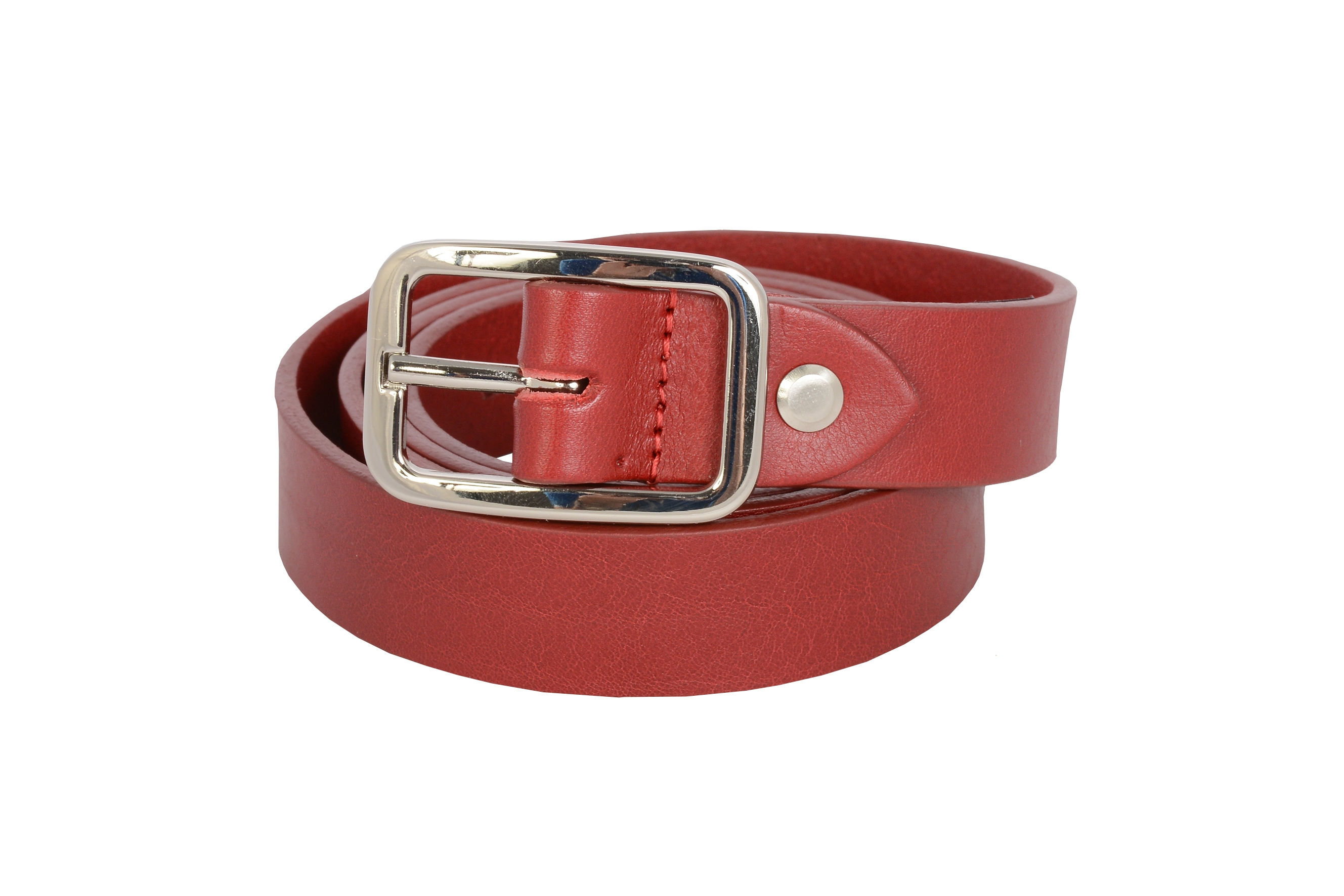 Ceinture cuir rouge shop