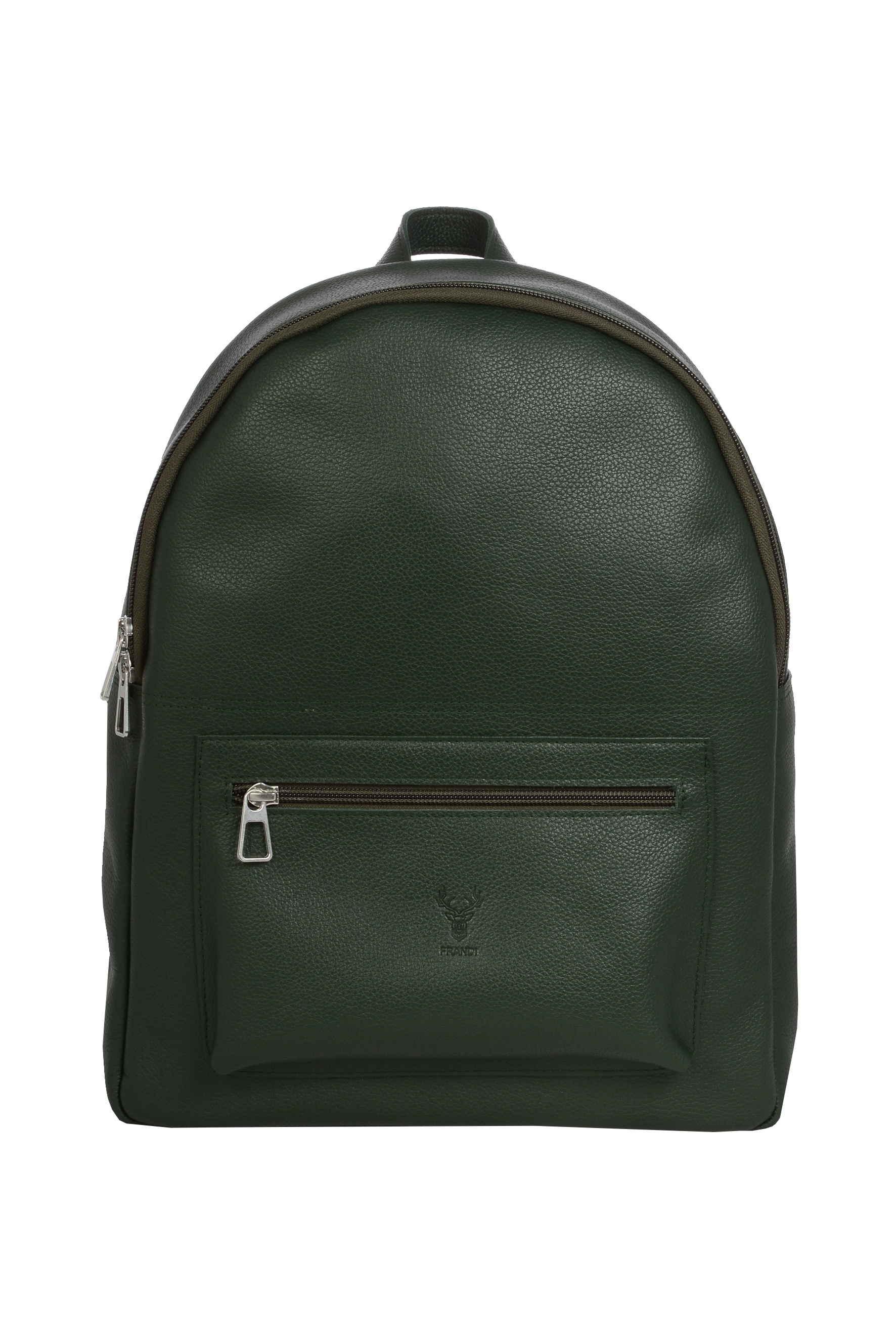 Sac a dos outlet cuir vert