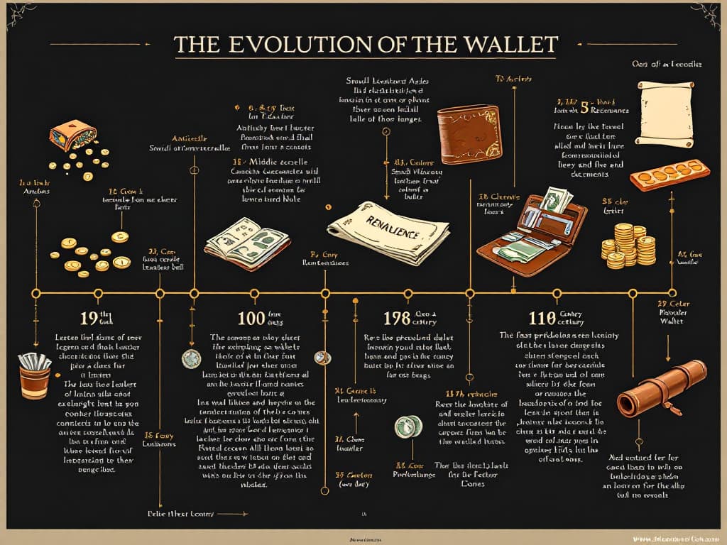 Infographie histoire du portefeuille